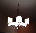 chandelier, shades, shantung, contemporary, repair, restore
