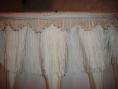 vintage, trim, lampshade, restore, replace, fringe