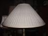 lamp, shade, a-frame, pleated, contemporary, liner, repair, replace