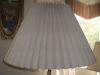 lamp, shade, accordion, pleated, plastic, liner, repair, restore, vintage, replace