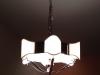 chandelier, shades, shantung, contemporary, repair, restore